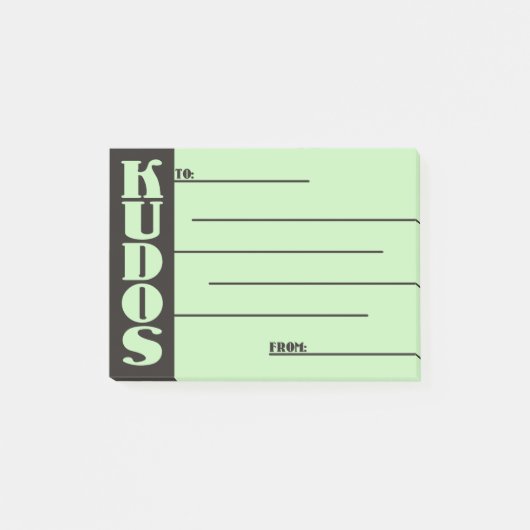 Aangepaste kleurenherkenning van werknemers na her post-it® notes (Voorkant)