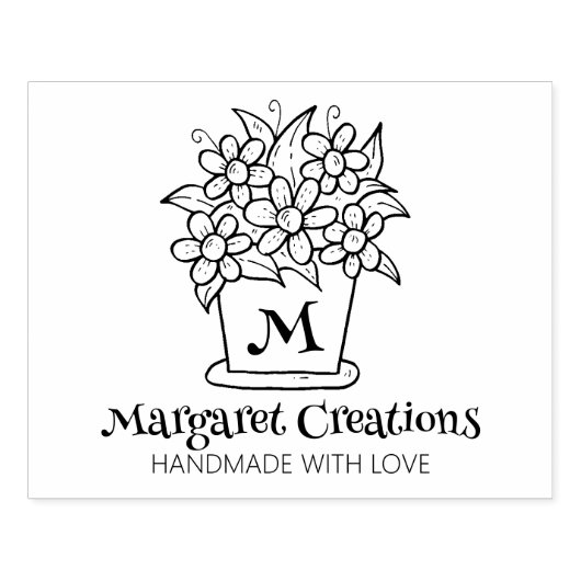 Aangepaste kleuromslag met liefde, groot 	rubberstempel (Afrduk)