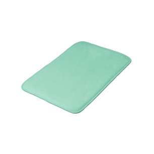 Aangepaste kleuromslag Mint Solid Color Minimalist Badmat