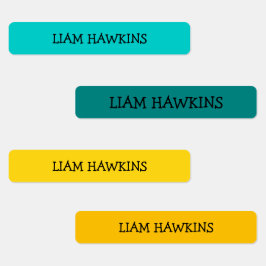 Aangepaste Kleurrijke Eenvoudige Kinderkleding Naa Labels