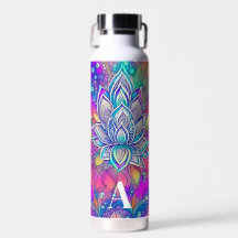 Aangepaste  kleurrijke, levendige Lotus Flowers