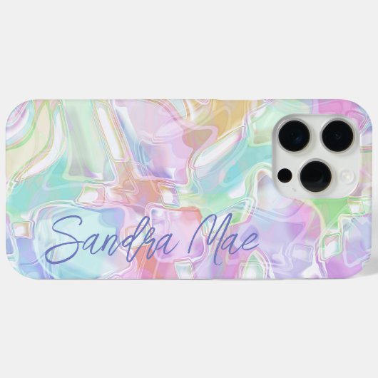 Aangepaste kleurrijke Schattigee plezier zomer Wat Case-Mate iPhone Case (Achterkant (horizontaal))