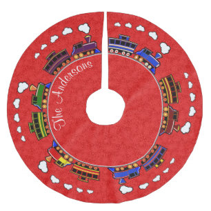 Aangepaste kleurrijke Speelgoed Kerstboom Rok