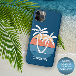 Aangepaste Kleurrijke Tropische Eiland Strand Ocea iPhone 11 Pro Max Hoesje