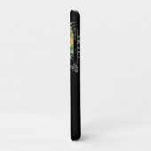 Aangepaste kleurrijke Waterverf Zonnebloem Naam Case-Mate iPhone Case (Achterkant/links)