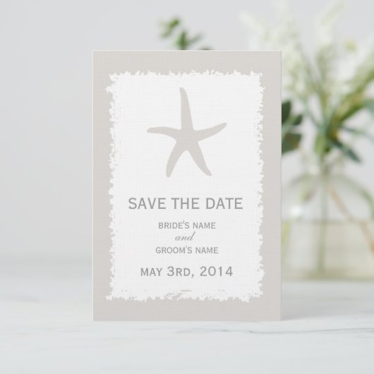 Aangepaste kleurstrook-stropdas bespaart datum save the date (Staand voorkant)