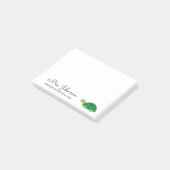 Aangepaste kleuterschool schildpad post-it® notes (Schuin)
