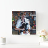 Aangepaste klok met Afbeeldingen (Huis)