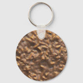 Aangepaste Klompige Chocolade Aangepaste Tekst Sleutelhanger (Achterkant)