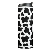 Aangepaste Koe afdrukken Thermosbeker (Gedraaid links)