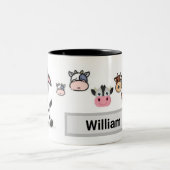 Aangepaste koe mok (Center)