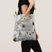 Aangepaste koekjes Canvas tas deorteren (Dichtbij)