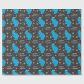Aangepaste  koekjesmonster cadeaupapier (Vlak)