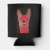 Aangepaste Koelbox met Happy Llama Blikjeskoeler (Voorkant)