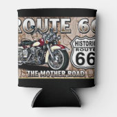 AANGEPASTE "KOELBOX" ***ROUTE 66*** BLIKJESKOELER (Voorkant)