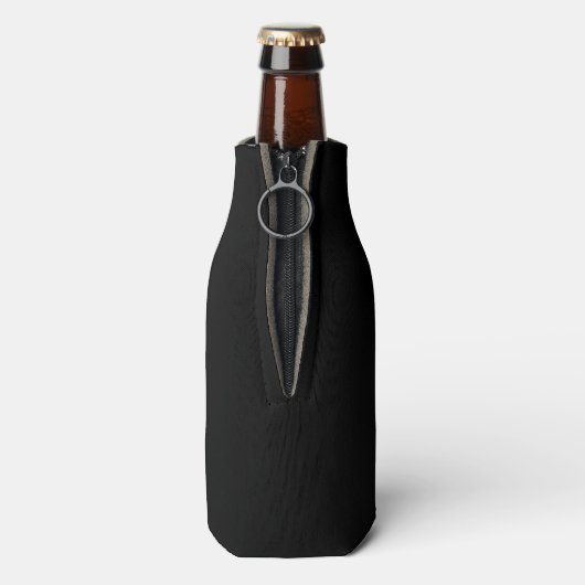 Aangepaste koelboxxen met classy paarse monogram flesjeskoeler (Fles Achterkant)