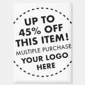 Aangepaste koelkastmagneet - 45% OFF Bulk Kopen Ko Magneet (Voorkant)