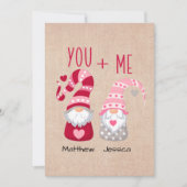 Aangepaste koepelValentijn Feestdagenkaart (Voorkant)