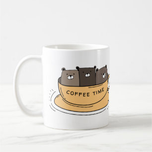 Aangepaste koffie-Beren Koffiemok