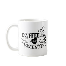 Aangepaste Koffie Liefhebber Hart Pijl Valentijn