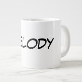 Aangepaste koffie-Mok Extra Grote Beker (Voorkant rechts)