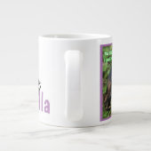 Aangepaste koffie-Mok met Inspirerend versie Extra Grote Beker (Achterkant)