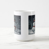 Aangepaste koffie Mok met modern design (Center)
