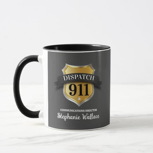 Aangepaste koffie-Mok verzendende operator Mok (Links)
