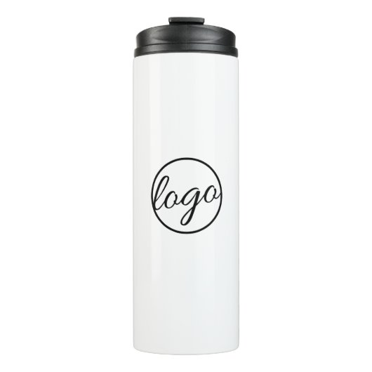 Aangepaste koffie Winkelen Restaurant Business Log Thermosbeker (Voorkant)