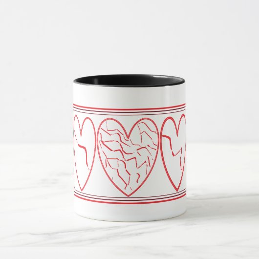 Aangepaste Koffiecrème met volledige kleur Mok (Midden)