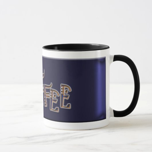 Aangepaste koffiehandschoenen mok (Rechts)