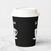 Aangepaste koffiekopjes voor papier voor bruiloft papieren bekers (Links)