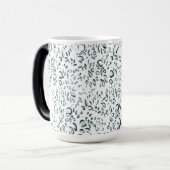 Aangepaste koffiemok | Bloemen & Artistieke Design Magische Mok (Voorkant links)