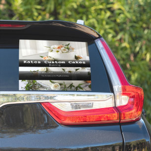 Aangepaste kokers bedrijfsvoertuig Adverteren Stic Sticker