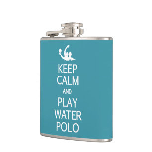 Aangepaste kolf voor kalm- en waterpologe bewaren heupfles