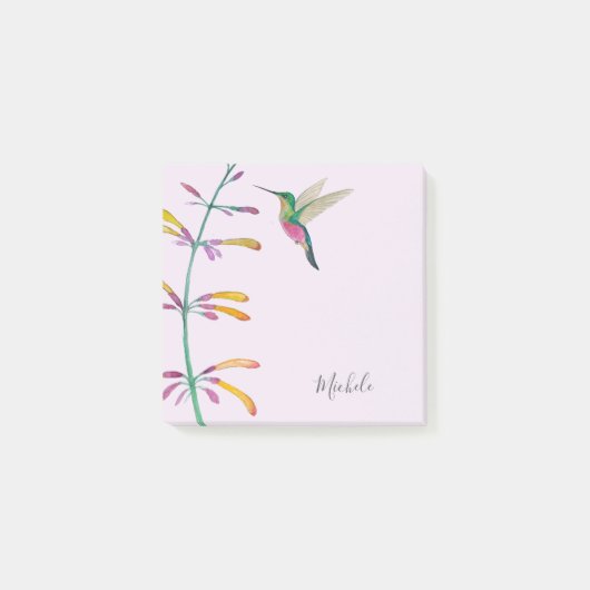 Aangepaste kolibrie  post-it® notes (Voorkant)
