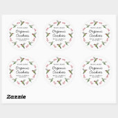 Aangepaste Kolibrie Ronde Sticker (Vel)