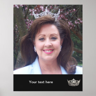 Aangepaste Koningin Poster
