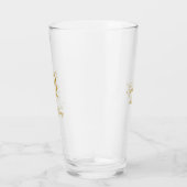 Aangepaste koppels Naam Keepsake 50ste Jubileum Gi Glas (Rechts)