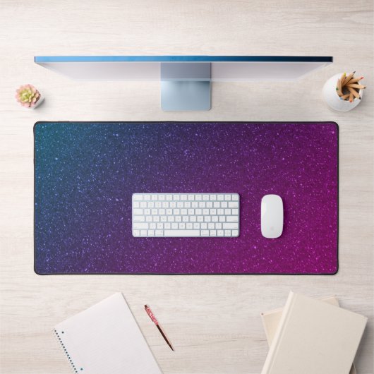 Aangepaste Kosmische Gradiënt Desk Mat -Bold & Fut (Kantoor 1)