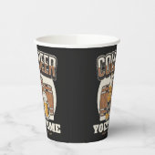 Aangepaste koude bieren, eik en brei papieren bekers (Links)