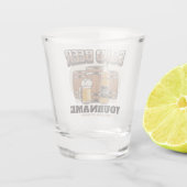 Aangepaste koude bieren, eik en brei shot glas