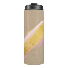 Aangepaste Kraft Gold Pink Borh Tumbler Thermosbeker