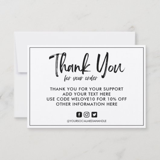 aangepaste Kraft Media Insert (Voorkant)