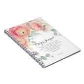 Aangepaste krantenbloemen in het PHP Journal Notitieboek (Rechterzijde)