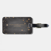 Aangepaste krijtborden bagagelabel (Achterkant horizontaal)