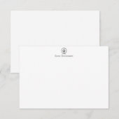 Aangepaste  kroonbouwhuisnoot Kaart Notitiekaartje (Voorkant / Achterkant)