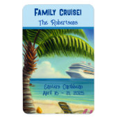 Aangepaste kruising van de zijdeur magneet (Verticaal)