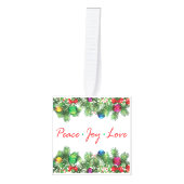 Aangepaste kubusversiering ornament (Voorkant)