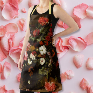 Aangepaste kunst Bloemen Bloemist Artist Painter Schort